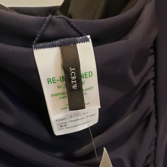 J. Crew Factory Women's Midnight One Piece Swimsuit - Picture 8 of 10